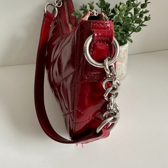 Jones NY - Vintage Patent Leather Shoulder Bag - Picture 5 of 10